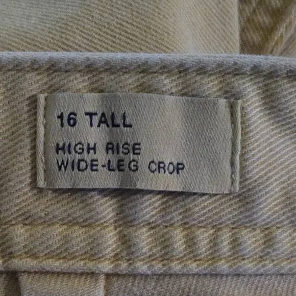 GAP Asymmetrical Yellow Upcycled Skirt with Frayed Hem - Picture 3 of 4